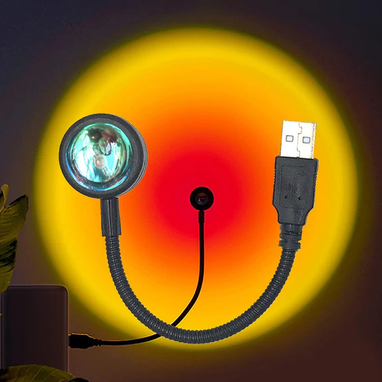 Lámpara de Puesta de Sol LED