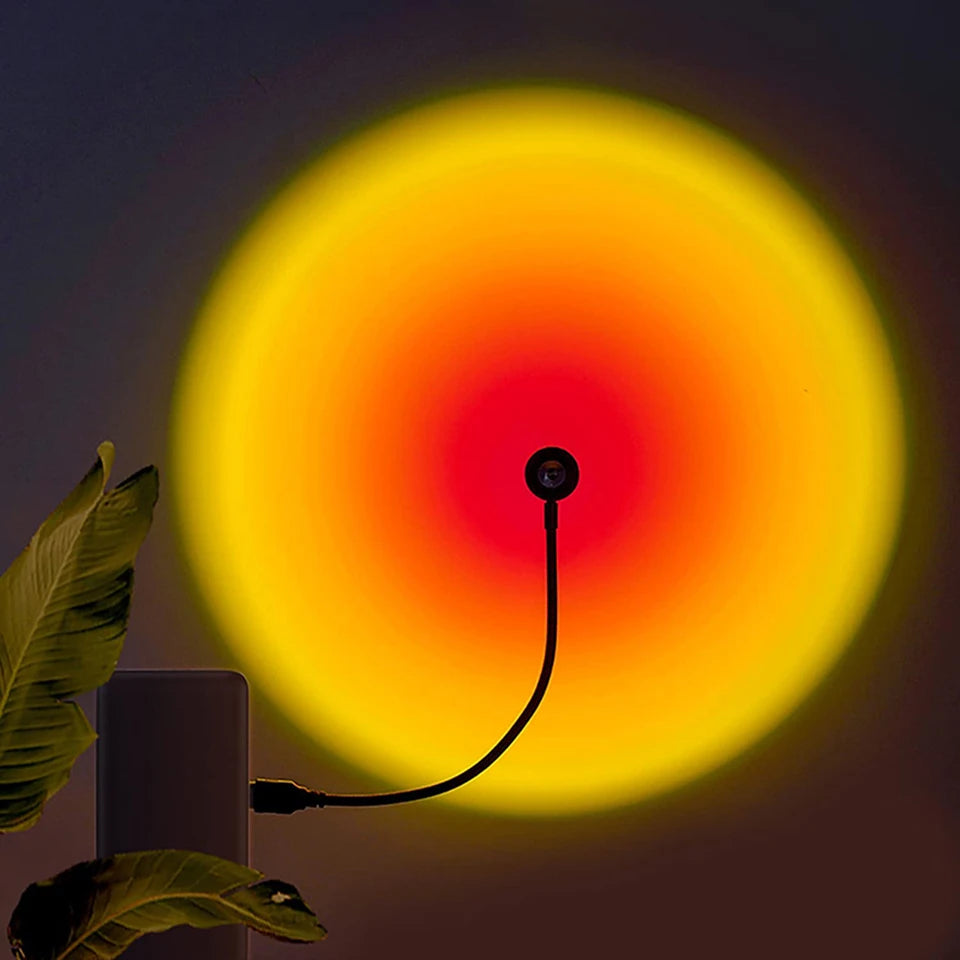 Lámpara de Puesta de Sol LED