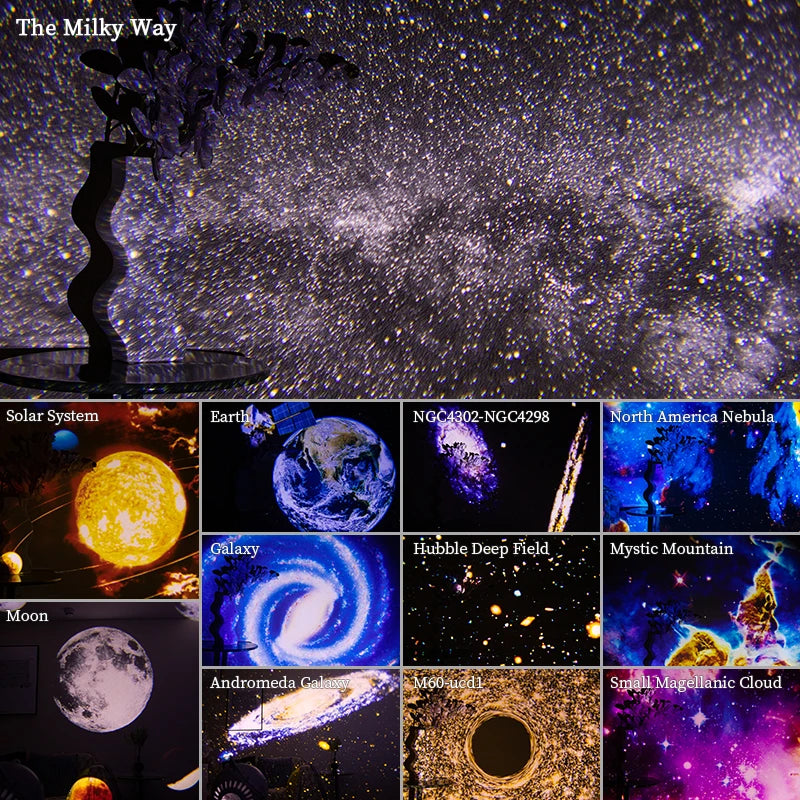 Proyector de Galaxia 360°