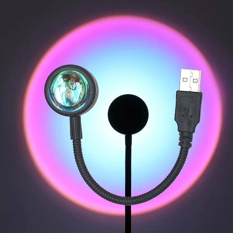 Lámpara de Puesta de Sol LED